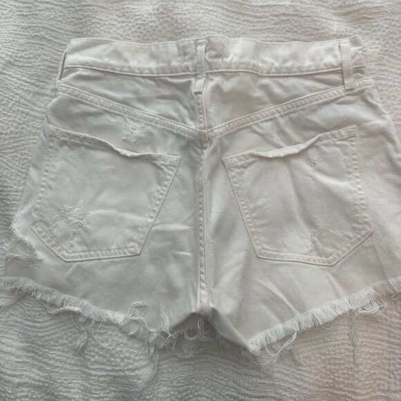 Agolde Parker Short White - Picture 3 of 3